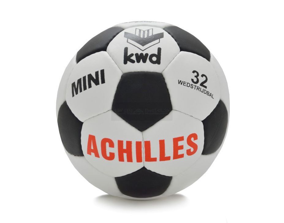 schreeuw achterlijk persoon Eik KWD Achilles mini bal wit - zwart voordelig bestellen bij FRAMO.nl