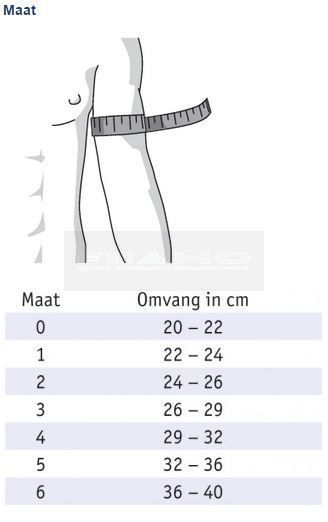 Bauerfeind OmoTrain schouderbrace voor een vroeg-functionele behandeling van het schoudergewricht