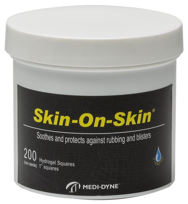 2Toms Skin on Skin Blarenpleisters - Vierkante blarenpleister - Inhoud 200 pleisters