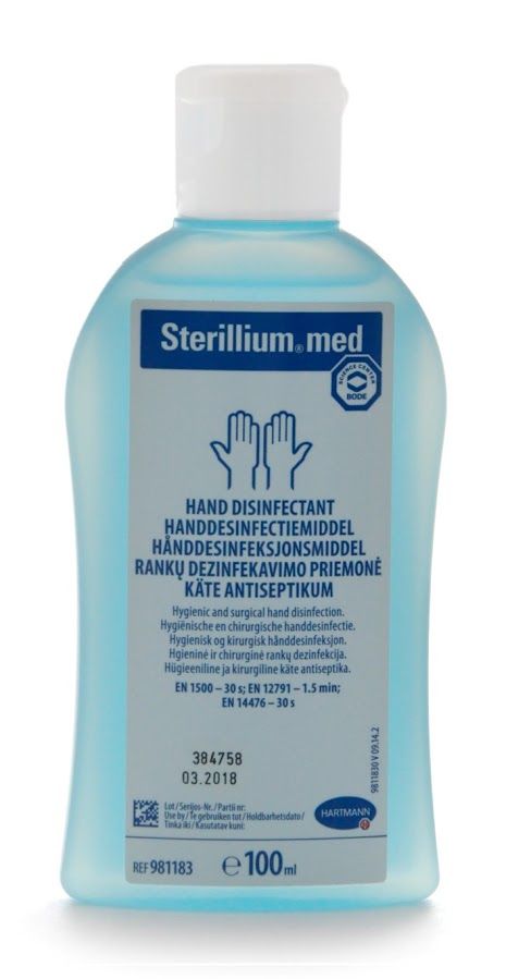Sterillium Med huid- en handdesinfectants N-13451 flacon à 100 ml